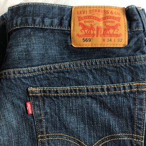 Like new Levi 569 Men’s Jeans 34 X 32